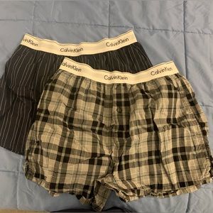 2 Pairs of Calvin Klein Boxers